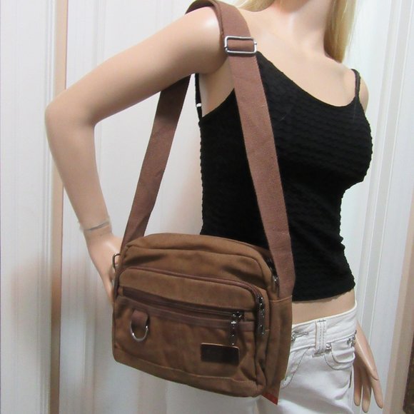 Unisex Canvas Purse handbag - Picture 2 of 4